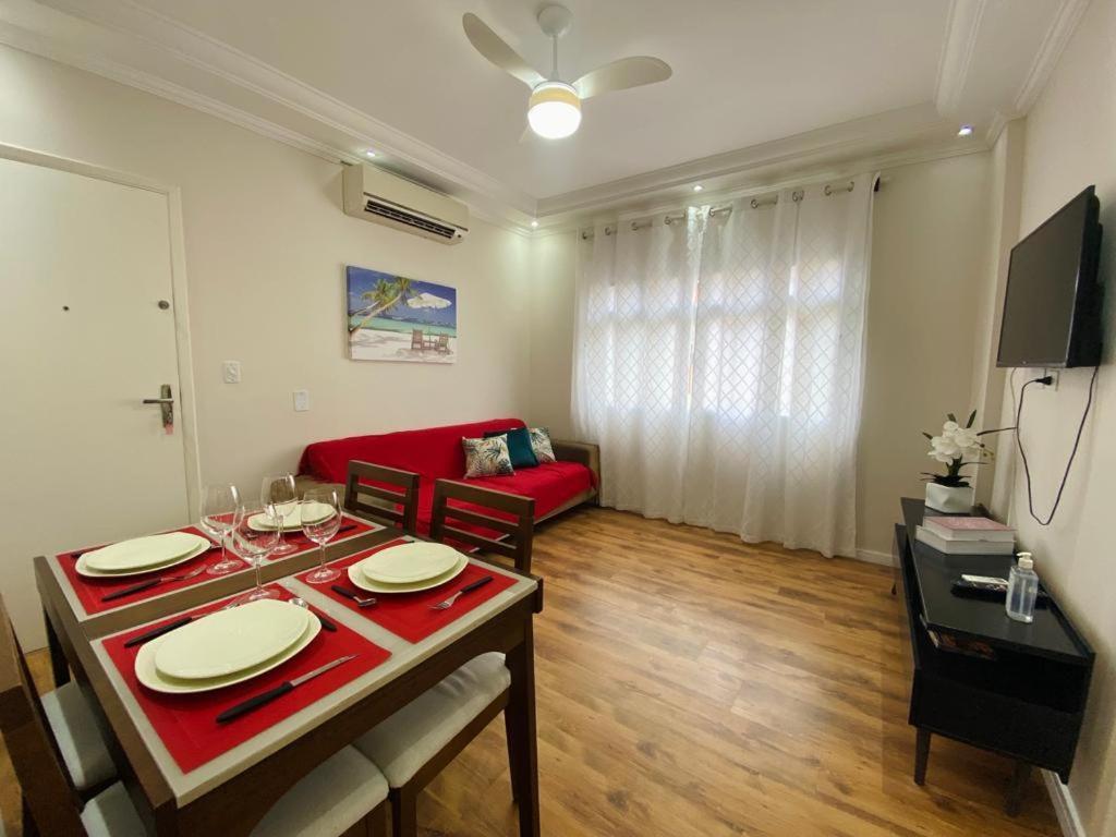 Ap 600M Da Praia Enseada, Ar, Wifi, Filtro, Secador 과루자 외부 사진